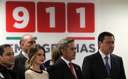 Altair Jarabo promociona el 911 junto a Mancera