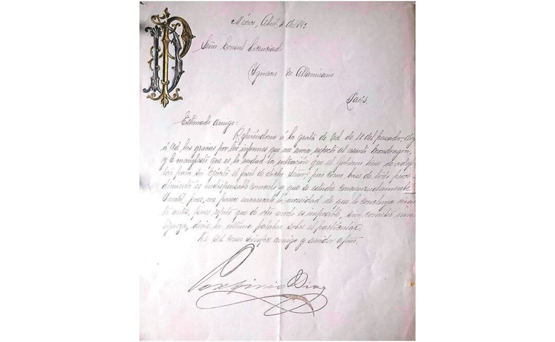 Las misivas están fechadas el 13 de junio de 1890 y el 5 de abril de 1892. Foto: CORTESÍA. MARIO CASASÚS