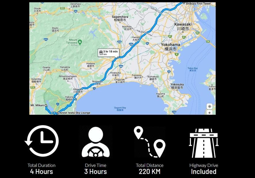 Esta empresa te permite manejar autos deportivos por Japón.