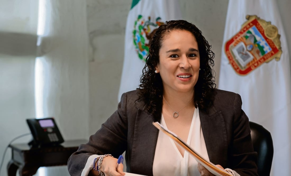 Amalia Pulido expuso que en las juntas distritales habrá plantas de luz por cualquier corte de energía. Foto: de Jorge Alvarado. El Universal