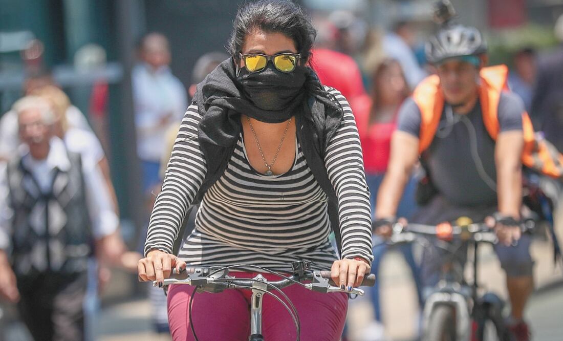 Asfixiante. El 14 de mayo se activó la Contingencia Ambiental Extraordinaria en el Valle de México por partículas PM2.5 y ozono. Foto: ARCHIVO EL UNIVERSAL