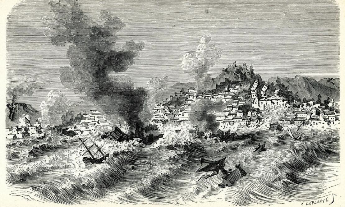 Un terremoto de consecuencias devastadoras impactó Portugal  el 1 noviembre de 1755. Foto: Especial