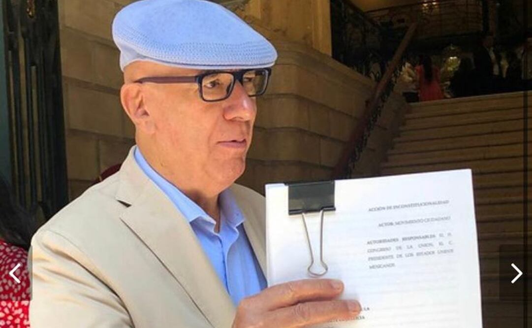 El presidente nacional de MC, Dante Delgado. Foto : Especial EL UNIVERSAL 