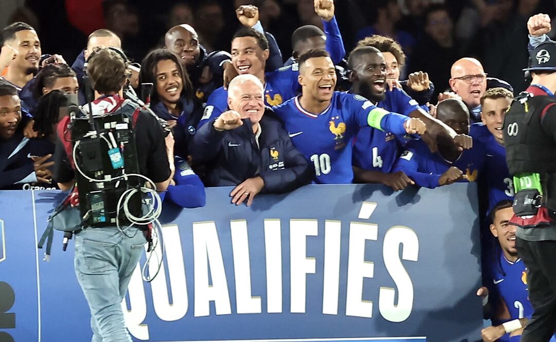 Francia aplasta a Ucrania y se clasifica al Mundial 2026 / Foto: EFE