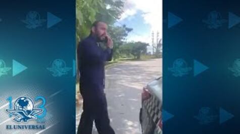 Supuesto funcionario intenta “charolear” a policías de Cancún; lo llaman #LordPapi