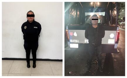 Detienen a policía activa y a civil por presunto intento de extorsión en Iztapalapa; pedían 50 mil pesos por falsa detención