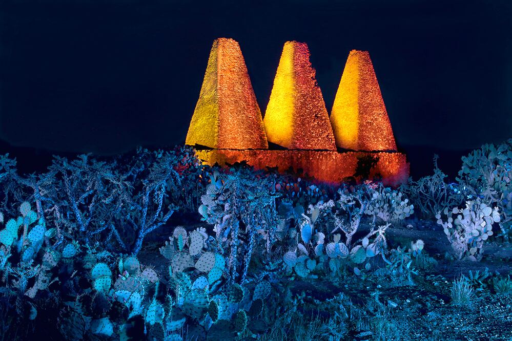 Las ruinas del antiguo pueblo minero. (Foto: Michel Semeniako)