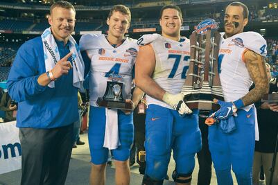 Boise State gana su tazón colegial