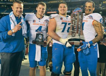 Boise State gana su tazón colegial