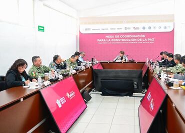 Homicidio doloso ha disminuido 50% en zona Oriente del Edomex: Delfina Gómez; "trabajamos para la paz de los mexiquenses", dice