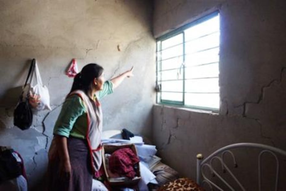 El recurso para reconstrucción sólo sirvió para cimentar la casa de Marcelina