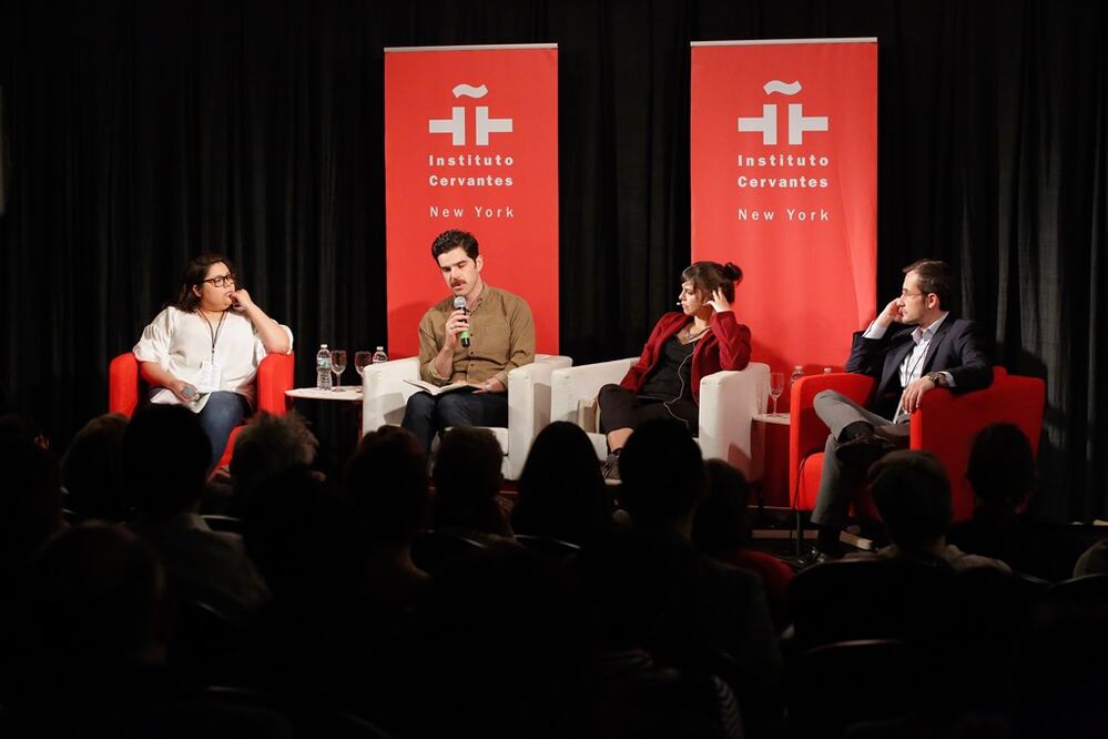 Los escritores propusieron humanizar la frontera norte en el festival internacional de literatura PEN World Voices de Nueva York. Foto: EFE