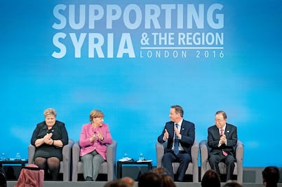 Conferencia de Londres pacta 10 mmdd de ayuda para Siria