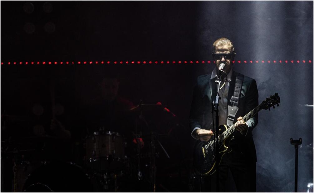 Concierto de Interpol en el Zócalo de CDMX. Fotos: Abril Ángulo/ El Universal