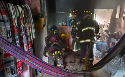 Bomberos rescatan a menor de edad y sus 7 mascotas de incendio en Sinaloa; se desconocen causas del fuego