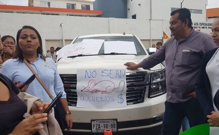 Trabajadores retienen a esposa del gobernador Arturo Núñez
