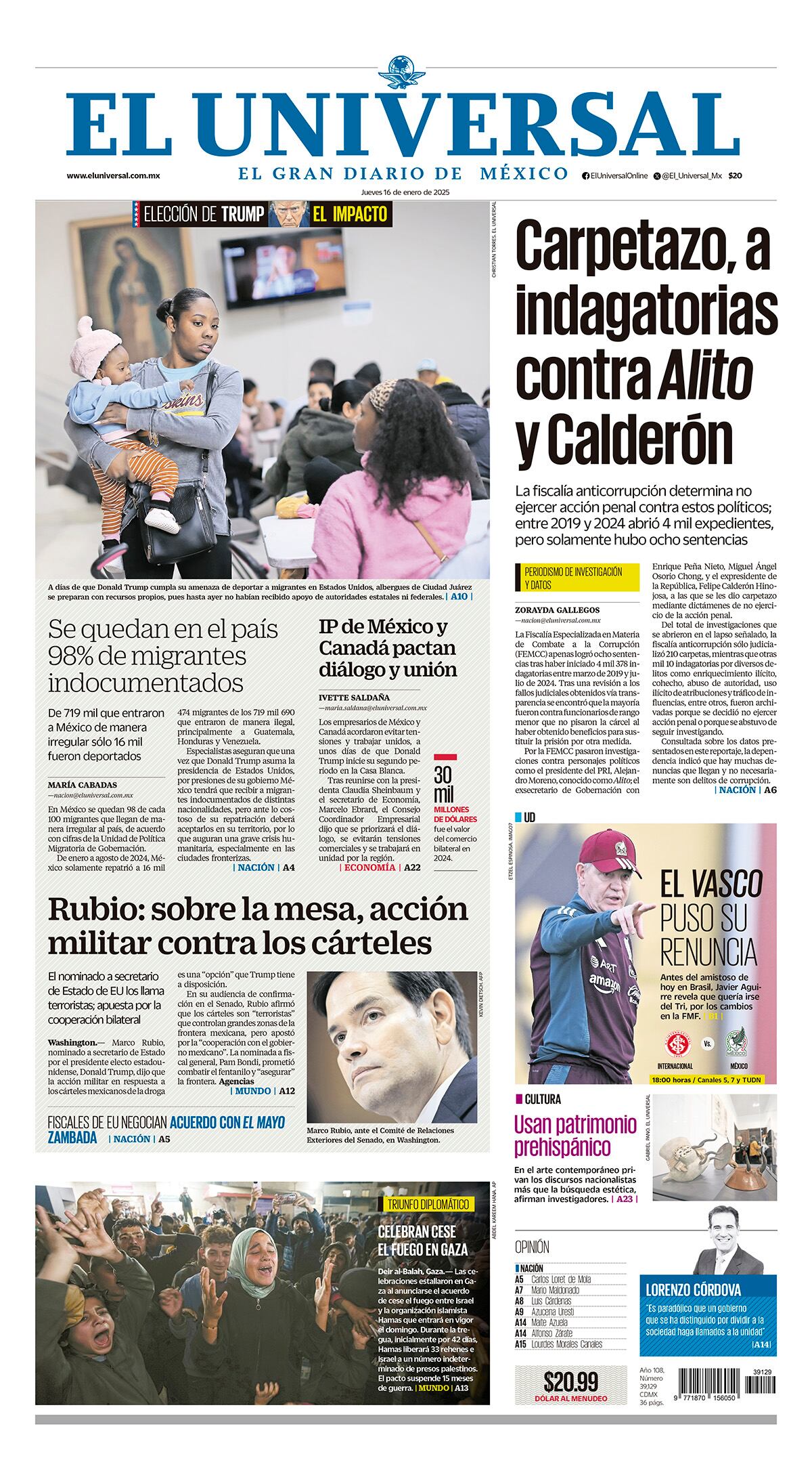 Portada impresa