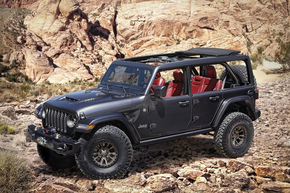 Jeep Wrangler Rubicon 392 Concept, un V8 para el mejor todoterreno