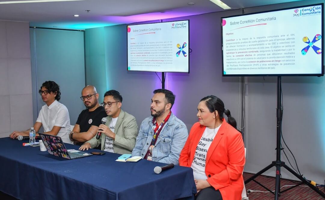 Yaaj México lanzó la convocatoria "Conexión Comunitaria: Juntxs contra el VIH". Foto: Yaaj México
