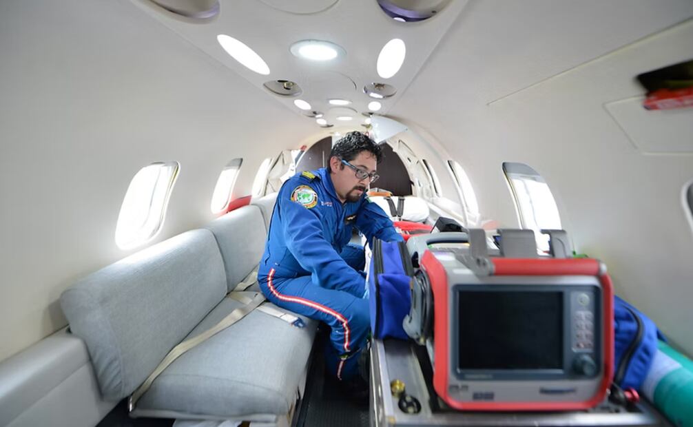 Así es  Jet Rescue, empresa mexicana cuya aeronave se estrelló en Philadelphia. Foto: Jet Rescue