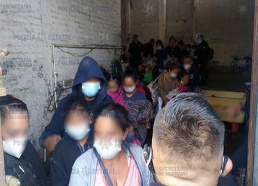 Rescatan a 42 migrantes retenidos en vivienda de Los Reyes La Paz