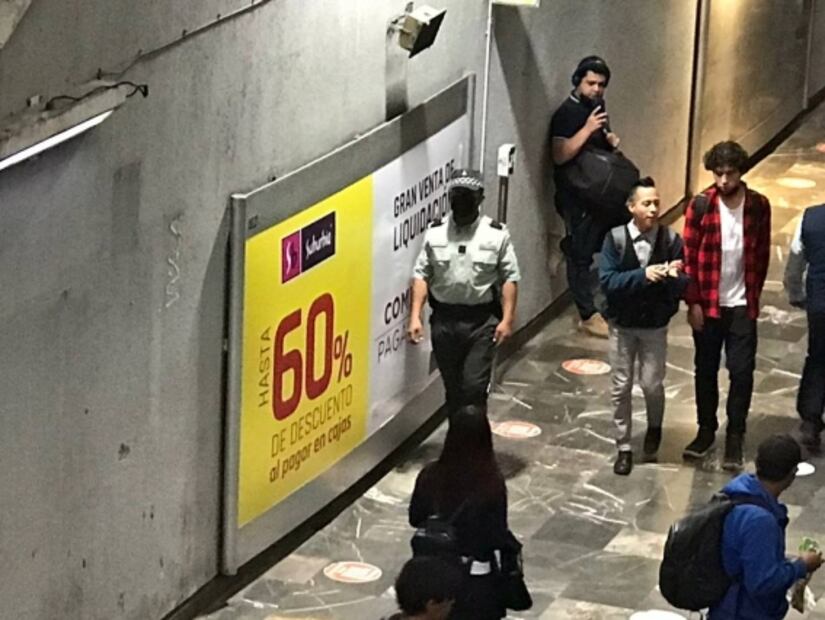FOTOS: Presencia de Guardia Nacional en el Metro CDMX sorprende a los capitalinos