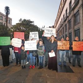 Trabajan con temor en Los Pinos