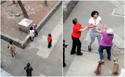 Captan a una joven que golpea a abuelita en Tlatelolco