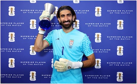 De vivir en la calle a brillar en el Mundial: la historia de Alireza Beiranvand