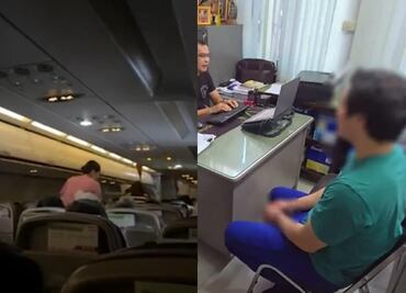 Pasajero abre la puerta de emergencia en avión y causa pánico en la tripulación