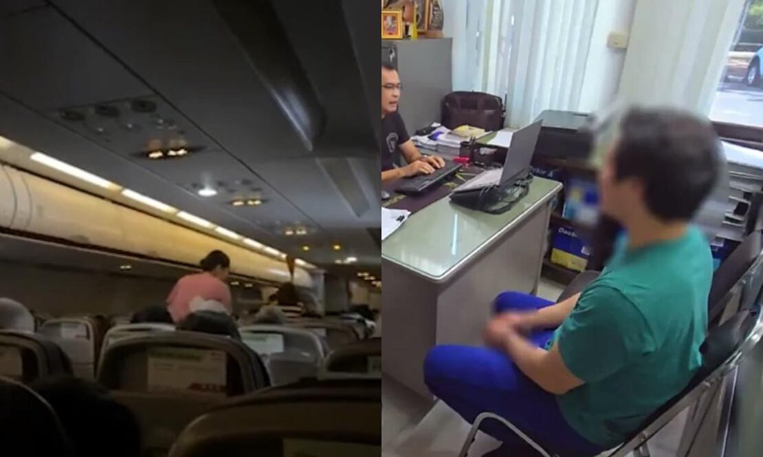 Avión Tailandia FOTO: YouTube: ClickHeart TV 6 / X: @Somtum_Tomyum