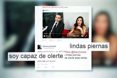 Redes, campo de acoso para conductoras de deportes