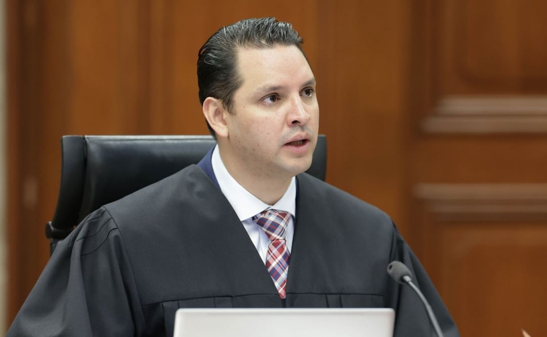El ministro de la Suprema Corte de Justicia de la Nación, Arístides Guerrero García, en sesión del Pleno del martes 13 de enero de 2026. Foto: SCJN/Cuartoscuro