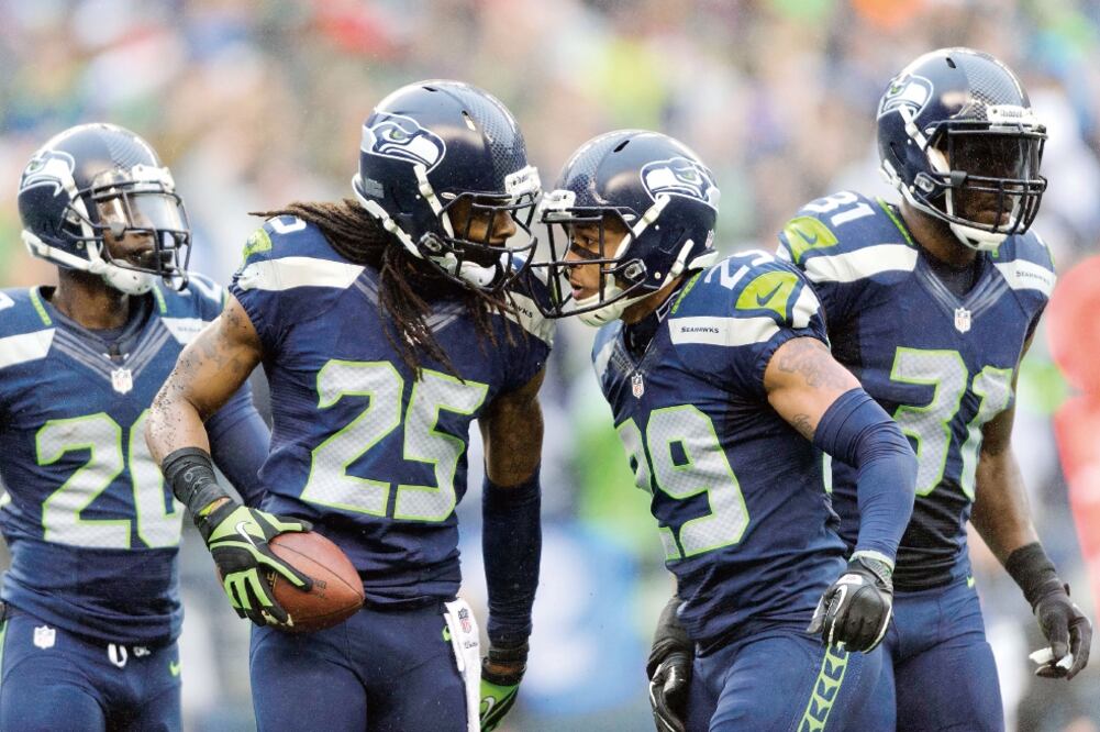 Richard Sherman y la ‘Legión del Boom’ desean mantener la hegemonía como la defensiva número uno de la Liga (ARCHIVO EL UNIVERSAL)