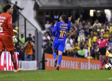América pierde frente a Tigres en la ida de los Cuartos de Final