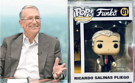 ¡Con todo y iPhone! Salinas Pliego presume Funko personalizado previo a su cumpleaños 69