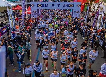 Salen miles a las calles a correr el maratón de Culiacán