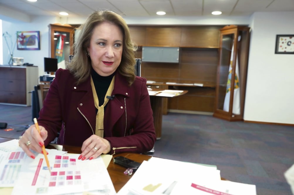 Yasmín Esquivel, presidenta del Tribunal de Justicia Administrativa, dijo que pedirá a la Asamblea un fondo mayor al previsto por el gobierno local. (LUCÍA GODÍNEZ. EL UNIVERSAL)