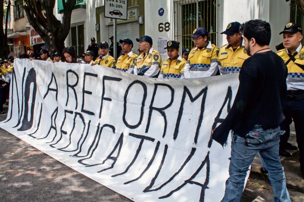 Tras el enfrentamiento entre la Policía Federal e integrantes de la CNTE en Nochixtlán, Oaxaca, Miguel Ángel Mancera enfatizó que la ciudad “no quiere un clima de violencia” (ARELI MARTÍNEZ. EL UNIVERSAL)