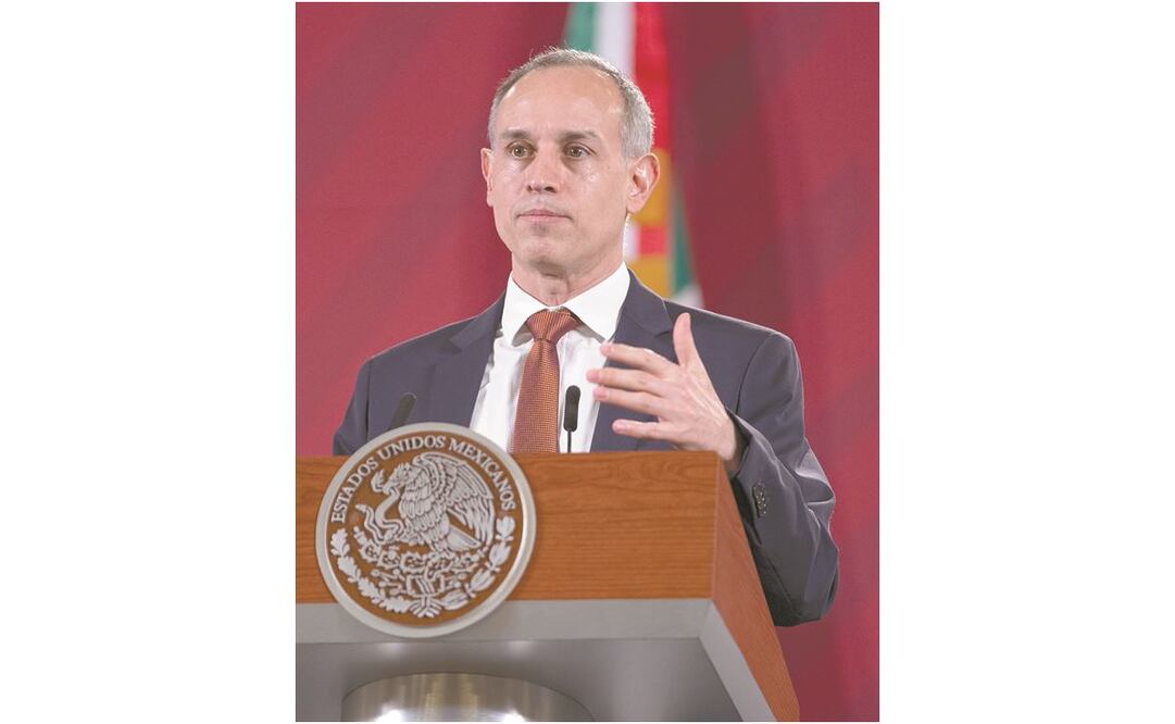 López-Gattel acompañará hoy a AMLO a la reunión con la Conago. SERGIO TAPIA. EL UNIVERSAL