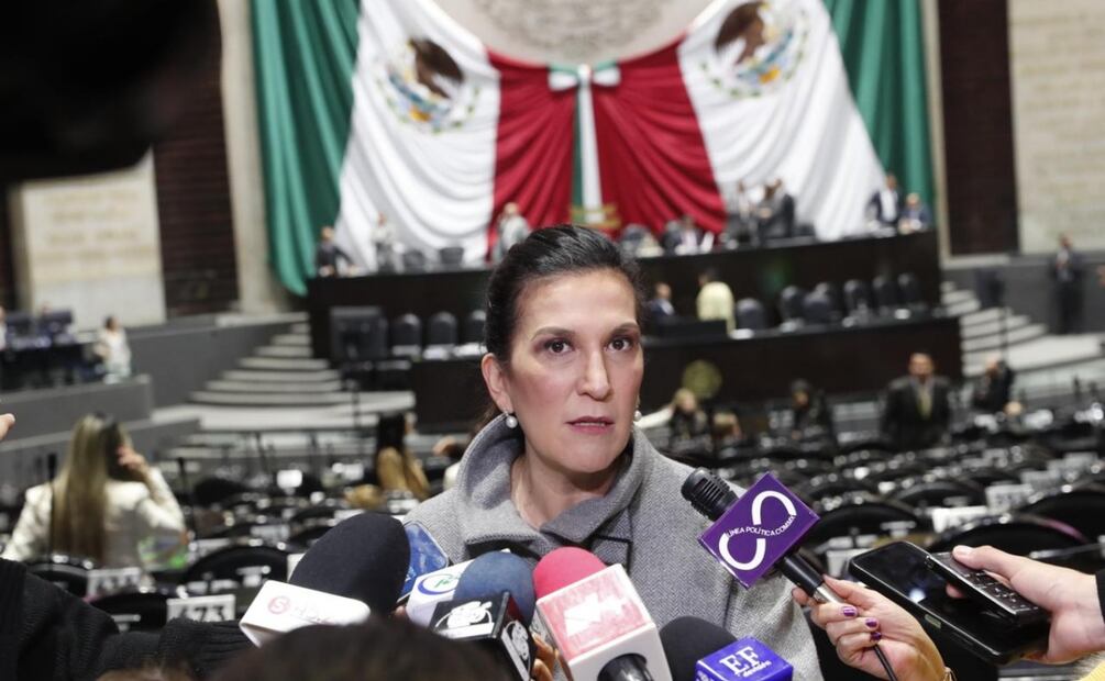 Presidenta de la Mesa Directiva, Kenia López Rabadán (12/11/2025). Foto: Especial