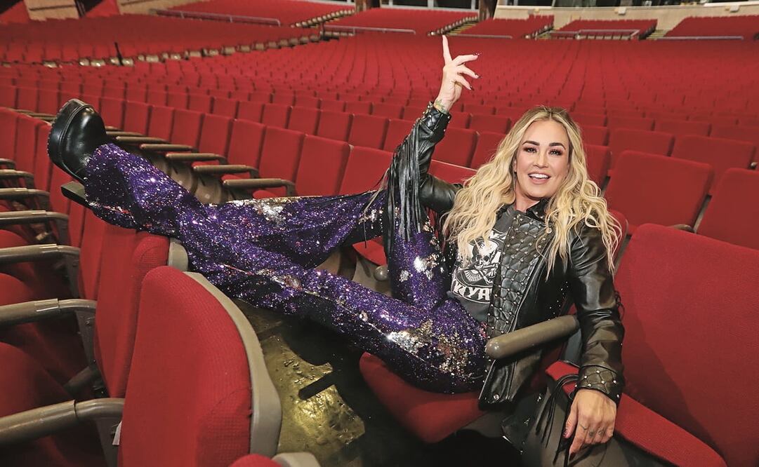 “La Josa” se emocionó al volver a pisar el Auditorio. Foto: Berenice Fregoso/ EL UNIVERSAL.