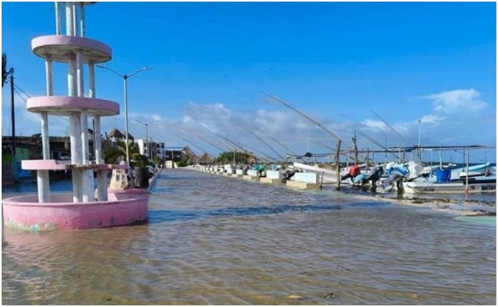 Huracán Helene y las afectaciones que ha dejado a su paso por Yucatán y Quintana Roo este 26 de septiembre de 2024. Foto: Especial
