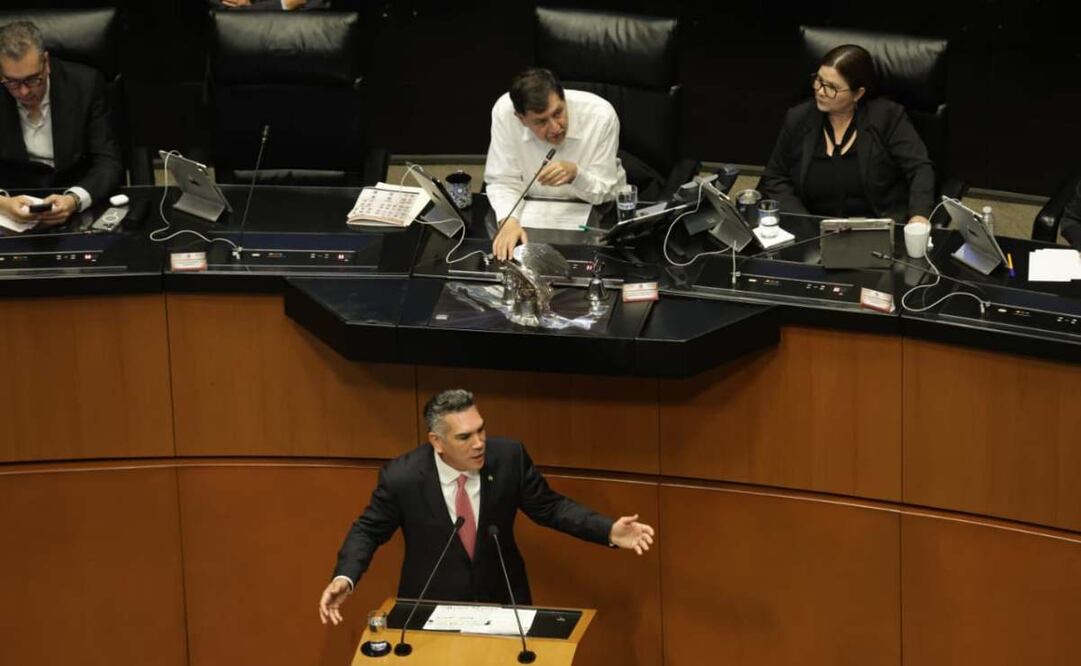 Sesión convocada por Noroña cargada de lamentos y quejas; "mentecato, busca pleitos, desequilibrado", arremeten. Foto: Carlos Mejía / EL UNIVERSAL