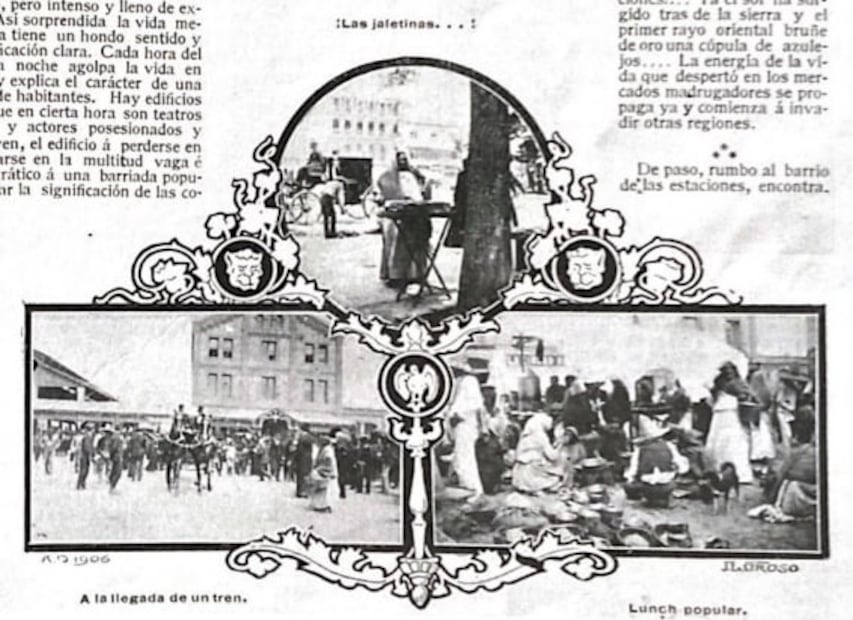 Así era un día en la capital hace más de 100 años