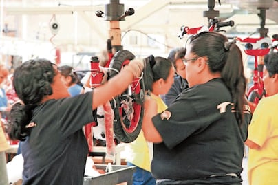 Crece 1.2% producción de bicicletas