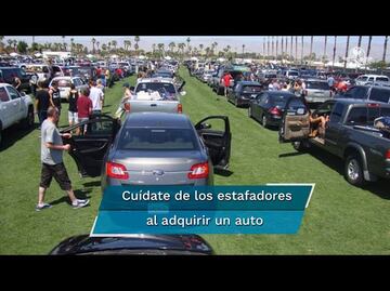 Las 5 estafas más comunes cuando compras un auto usado