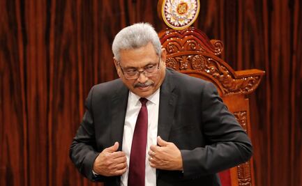 Presidente de Sri Lanka renuncia vía correo electrónico