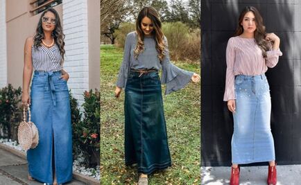 Falda vaquera: la prenda que te hará sentir como en el viejo Oeste