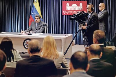 Maduro a Almagro: “Prepare su fusil”